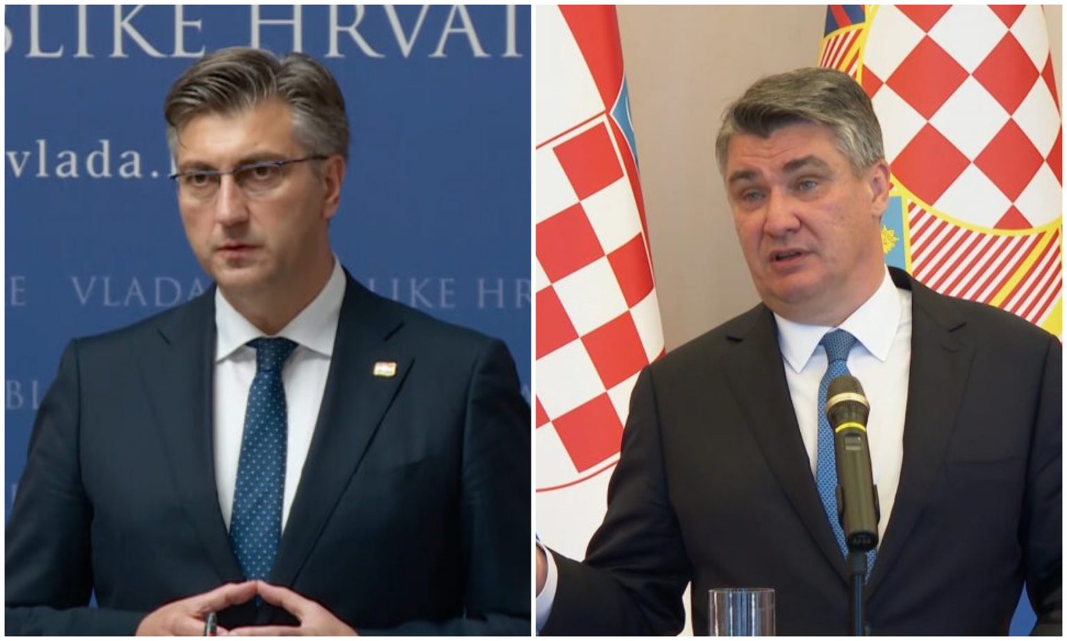 Plenković uzvratio Milanoviću: 'Ne radi se ovdje o kršenju Ustava, nego o igri skrivača'