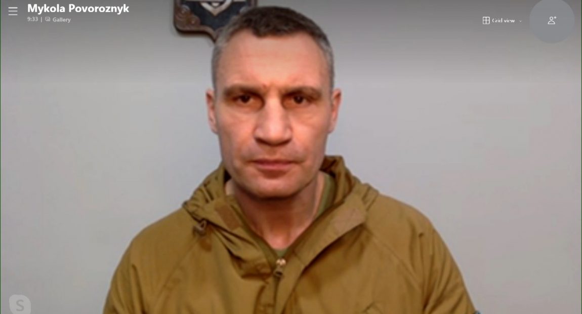 KLIČKO O RUSKOJ INVAZIJI NA UKRAJINU: ‘Cilj Rusije je cijela Ukrajina, ali Kijev na to neće pristati i za pregovarački stol će sjesti kad posljednji ruski vojnik napusti zemlju’