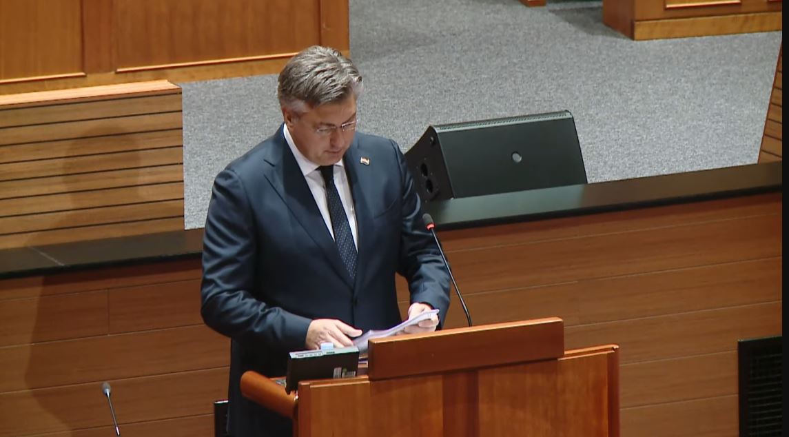Plenković pred Saborom: Minimalna plaća raste na 970 eura, Vlada se fokusira na obitelj, plaće i mirovine