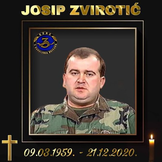 UMRO JE GENERAL JOSIP ZVIROTIĆ