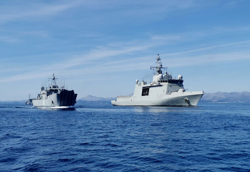 Posjet skupine brodova SNMCMG-2 Hrvatskoj ratnoj mornarici i gradu Dubrovniku