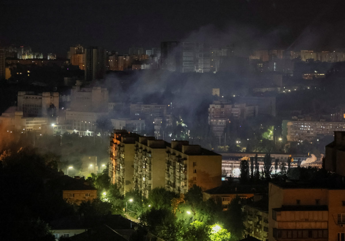 Noćni napad na Kijev: Ukrajina pod uzbunom, Ruski projektili odbijeni