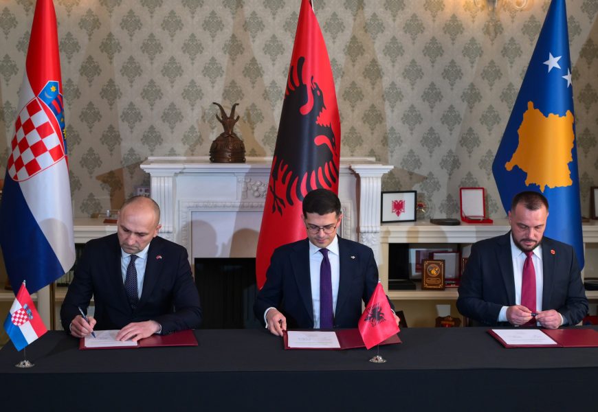Anušić u Tirani: Hrvatska, Albanija i Kosovo zajedno za sigurnost na jugoistoku Europe