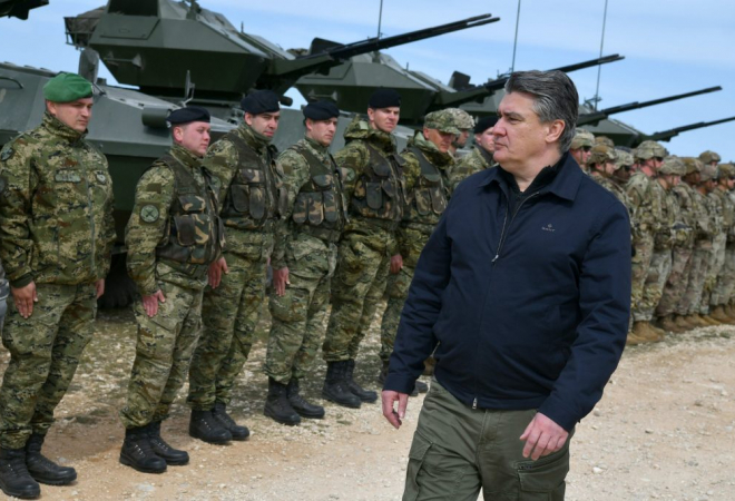 MILANOVIĆ NAPETO PRATIO VJEŽBU: 250 hrvatskih i američkih vojnika pokazalo kako se to radi