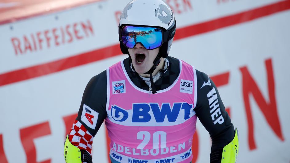 Uspjeh karijere! Filip Zubčić završio drugi u veleslalomu!