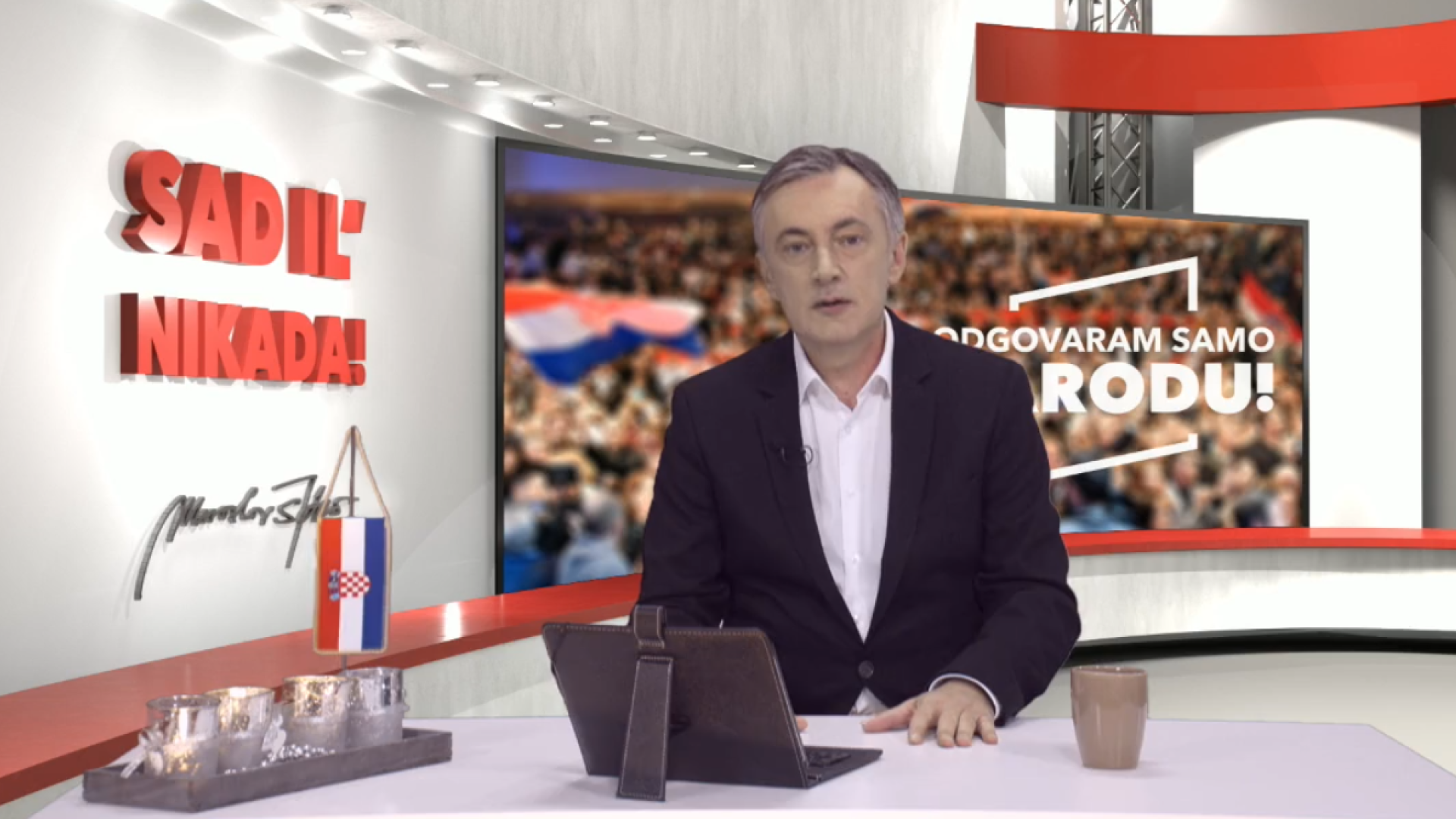 Potreseni Škoro na rubu suza priznao: "Kad su Gotovinu oslobodili, isplakao sam se. Ne vole to kršni, gorštački politikoljupci, jer ispada sam mlak..."
