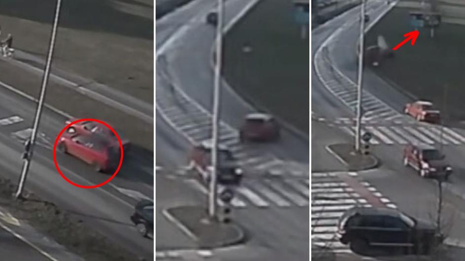 Video: Karlovački divljak koji je izletio s ceste dobio je prijavu