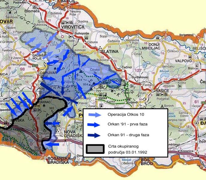 Vojne operacije u zapadnoj Slavoniji – akcija Velebit (1991.)