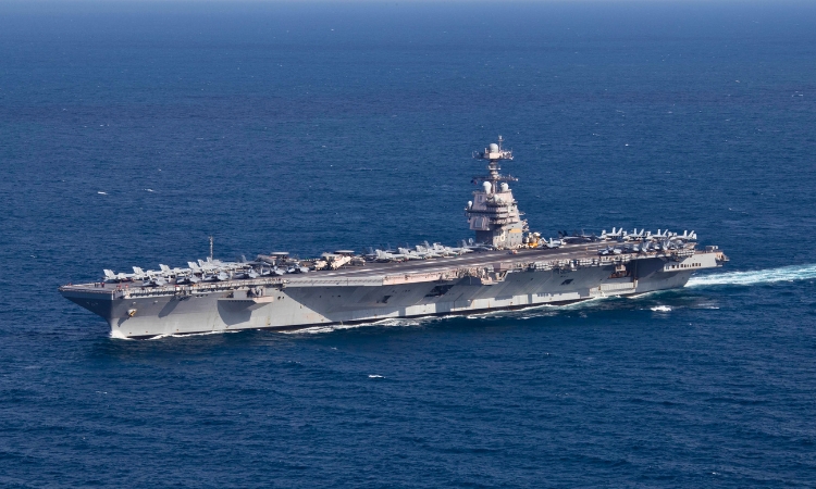 Američki nosač zrakoplova USS Gerald R. Ford ponovno u Splitu – simbol vojnog savezništva Hrvatske i SAD-a