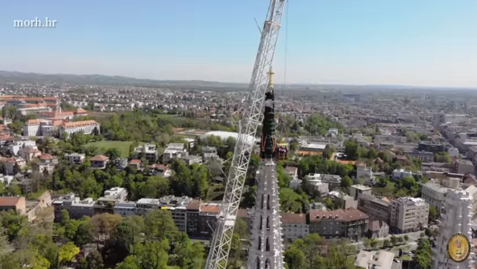 MORH objavio snimku rušenja katedrale iz svih kuteva grada