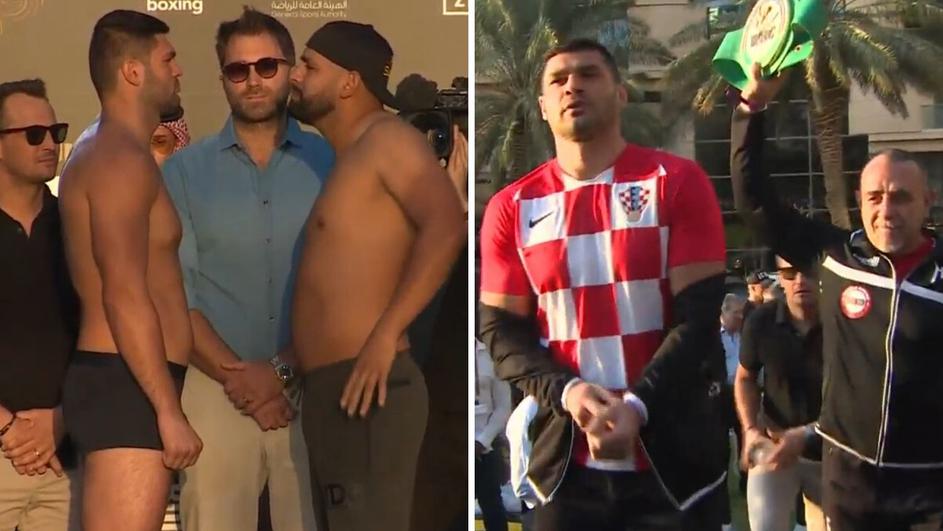 Hrga na vaganju u hrvatskom dresu, Molina se pravio važan
