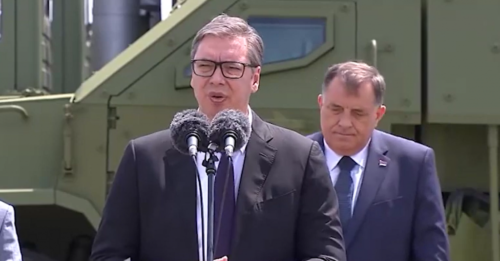 ALEKSANDAR VUČIĆ ‘Dolaze nam teška vremena, tjeraju nas da priznamo Kosovo. Ukrajina? Ljudi nisu još shvatili što se zbiva u Europi i svijetu‘