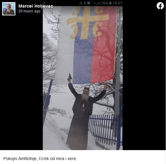 Amfilohije s pištoljem: Đoković kaže da mu se zbog njegove smrti nije igralo