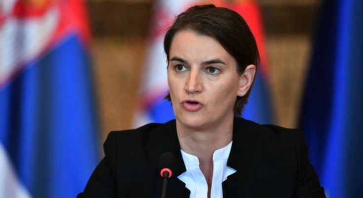 Srbijanska premijerka kaže da je u Hrvatskoj na djelu "zastrašujuća" revizija povijesti