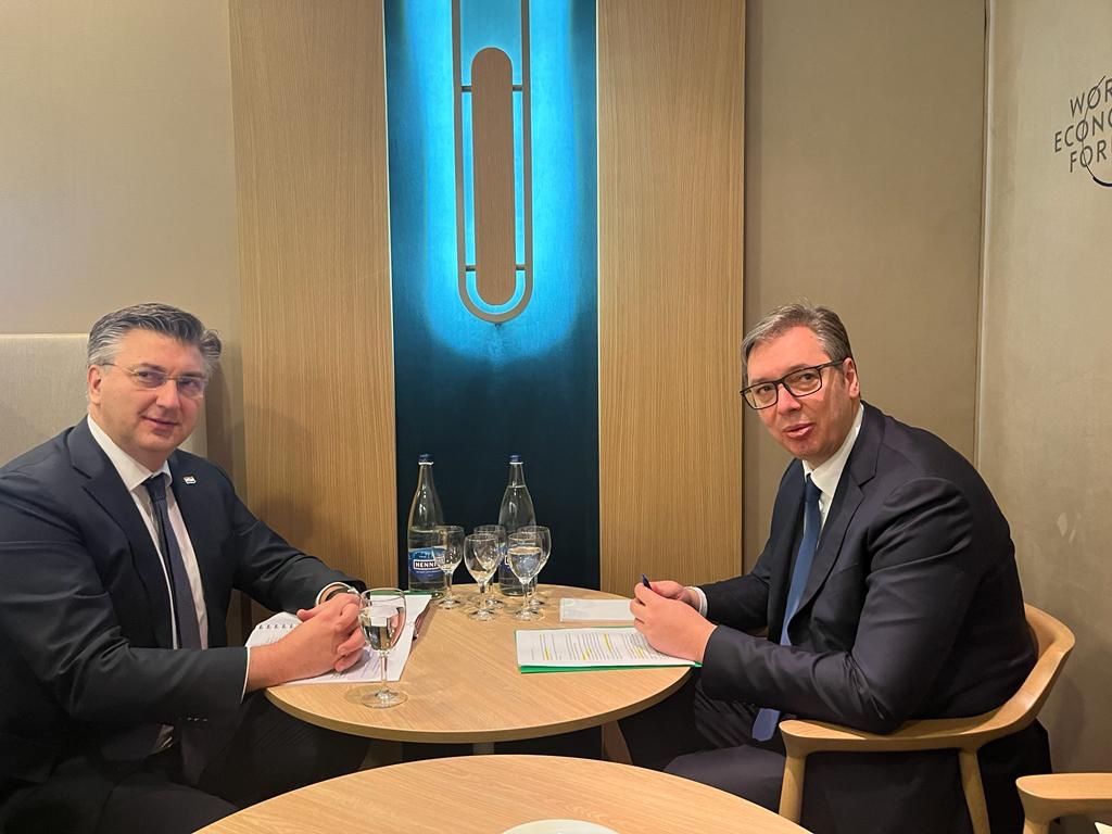 Plenković se sastao s Vučićem, objavio o čemu su razgovarali
