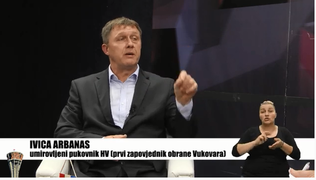 (VIDEO) IVICA ARBANAS-DA MERČEP NIJE DOBRO POSTAVIO OBRANU -MALO BI SE METAKA ISPALILO U OBRANI VUKOVARA!