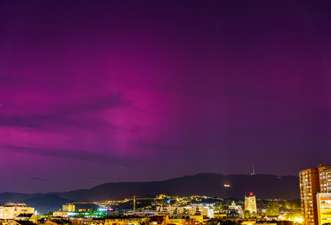 Aurora Borealis obasjala nebo iznad Hrvatske: Građani javljaju o spektakularnim prizorima