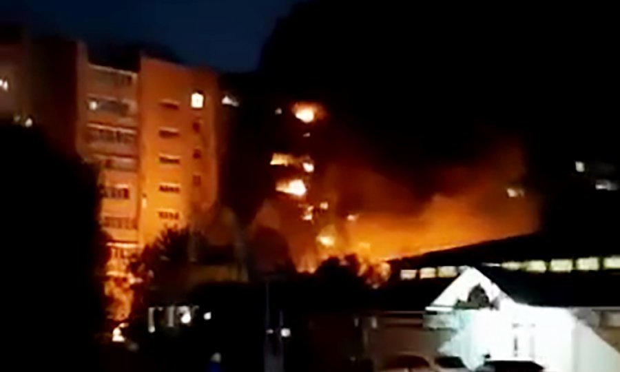 Najmanje 13 poginulih i 19 ranjenih i udaru ruskog aviona u zgradu