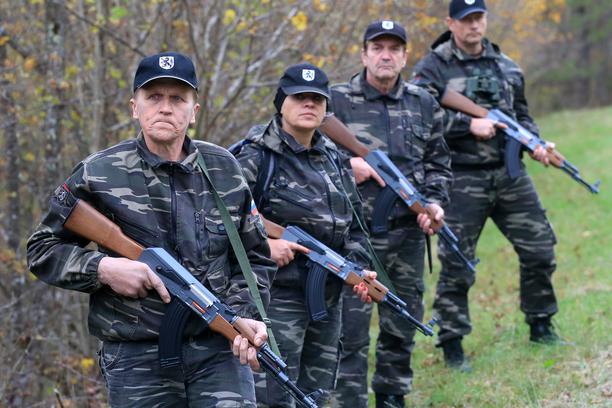 Slovenska policija razoružala pripadnike Štajerske straže