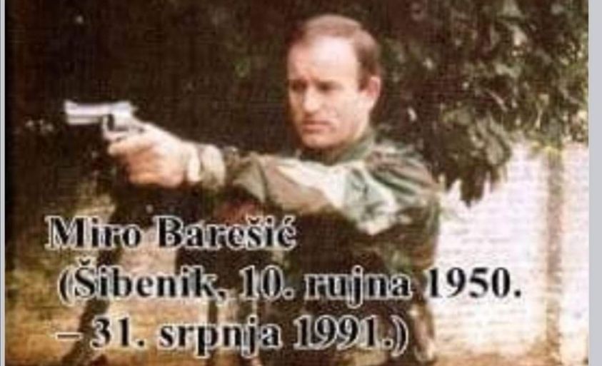DOGODILO SE NA DANAŠNJI DAN 31. srpnja 1991. godine   poginuo je hrvatski domoljub Miro Barešić.