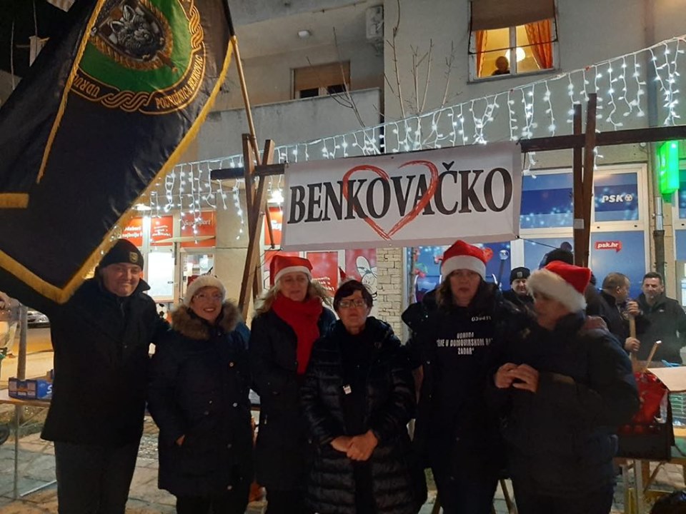 Braniteljice i branitelji sudjelovali na humanitarnoj akciji "Benkovačko srce"!