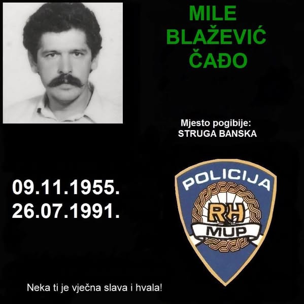 Struga Banska, 26. srpnja 1991.: Čađin povik „Lezite!“ i žrtva koja je zaustavila oklopnjak