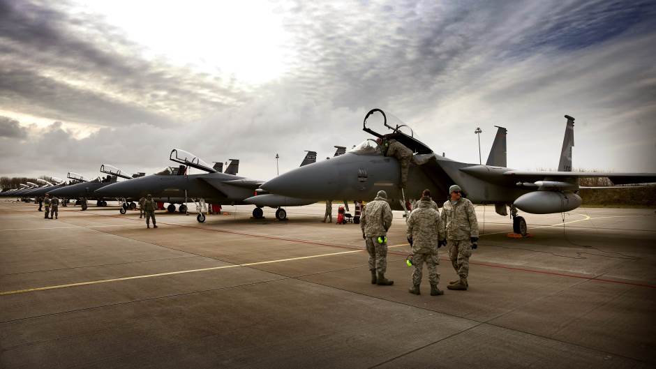Američki zrakoplovi F-15 sletjeli u Poljsku