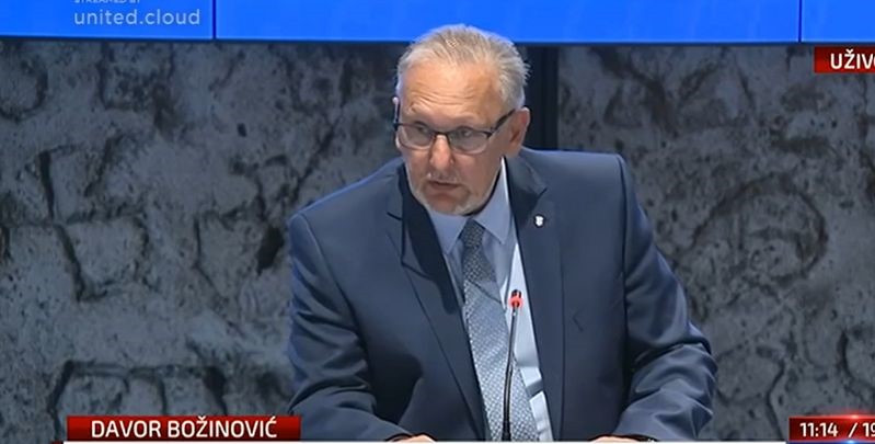 Ministar Božinović: Predsjednik Zoran Milanović ponizio je policiju kazavši da je ona pod kontrolom HDZ-a
