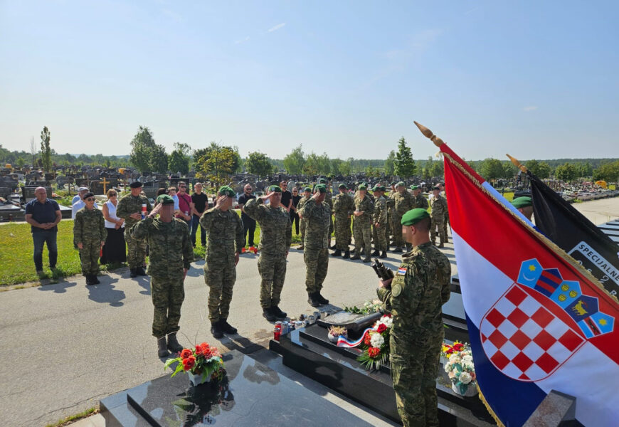 Obilježena četvrta godišnjica pogibije skupnika Josipa Briškog