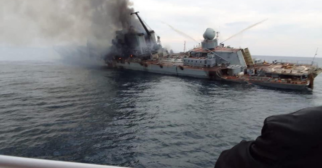 Objavljene prve fotografije uništene krstarice ‘Moskva‘
