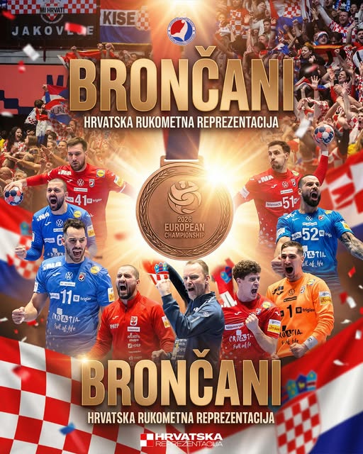 Hrvatsko srce jače od Islanda: Bronca za rukometaše na EP-u