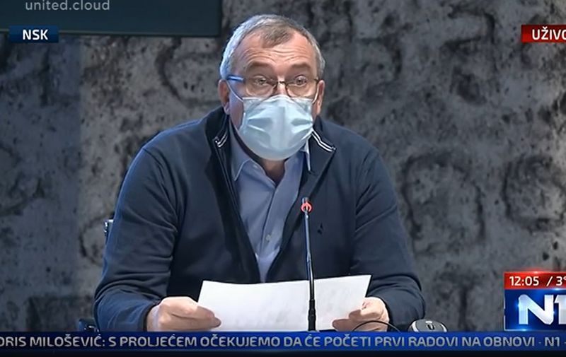 Presica Stožera; Capak: 'Još nismo dogovorili popuštanje mjera, novi soj će utjecati na našu odluku'