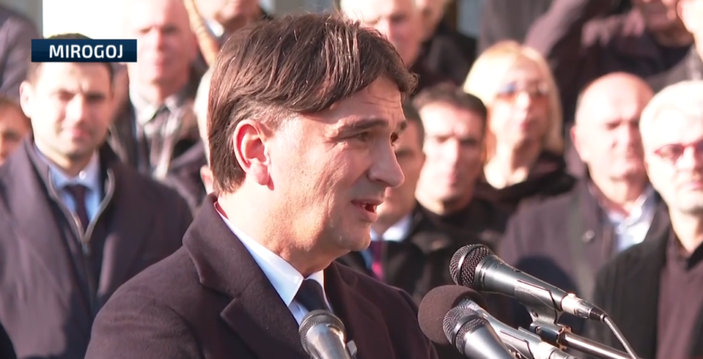 Pokopan Miroslav Ćiro Blažević, Dalić održao emotivan govor