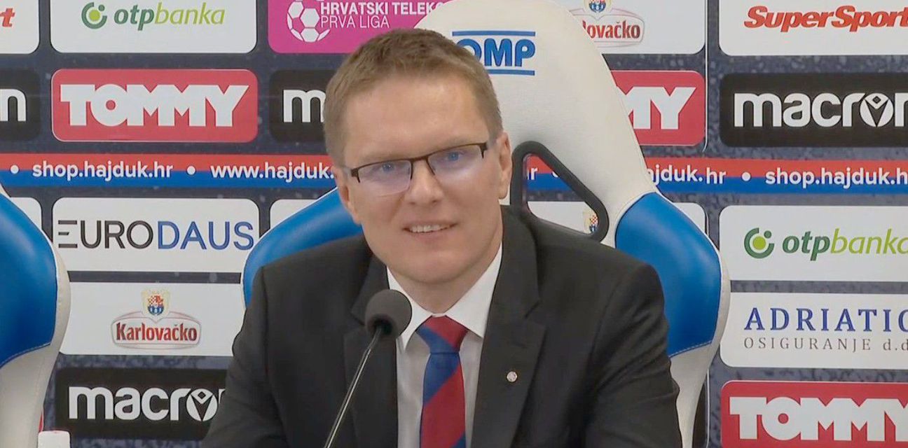 Novi trener Hajduka Dambrauskas: ''Moram procijeniti kakav nogomet možemo igrati''