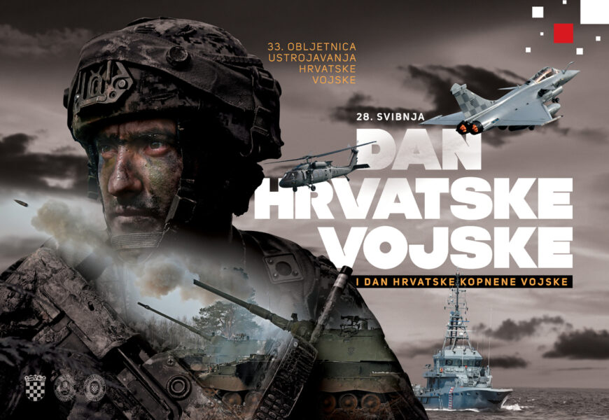 Obilježavanje Dana Hrvatske vojske i 33. obljetnice ustrojavanja Hrvatske vojske uz bogat program diljem zemlje