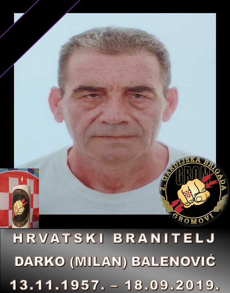 Posljednji pozdrav ratniku - Darko Balenović