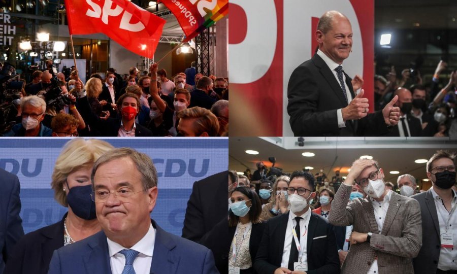 Stigli prvi neslužbeni rezultati njemačkih izbora: Utrka gotovo izjednačena, SPD tvrdi da ima novog kancelara, CDU/CSU priznali da nisu zadovoljni rezultatima