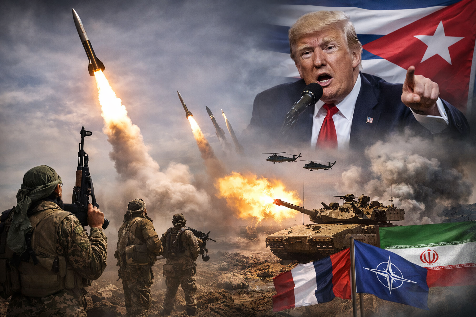 Eskalacija na više frontova: Hutisti napali Izrael, Trump kritizira NATO i najavljuje nove poteze
