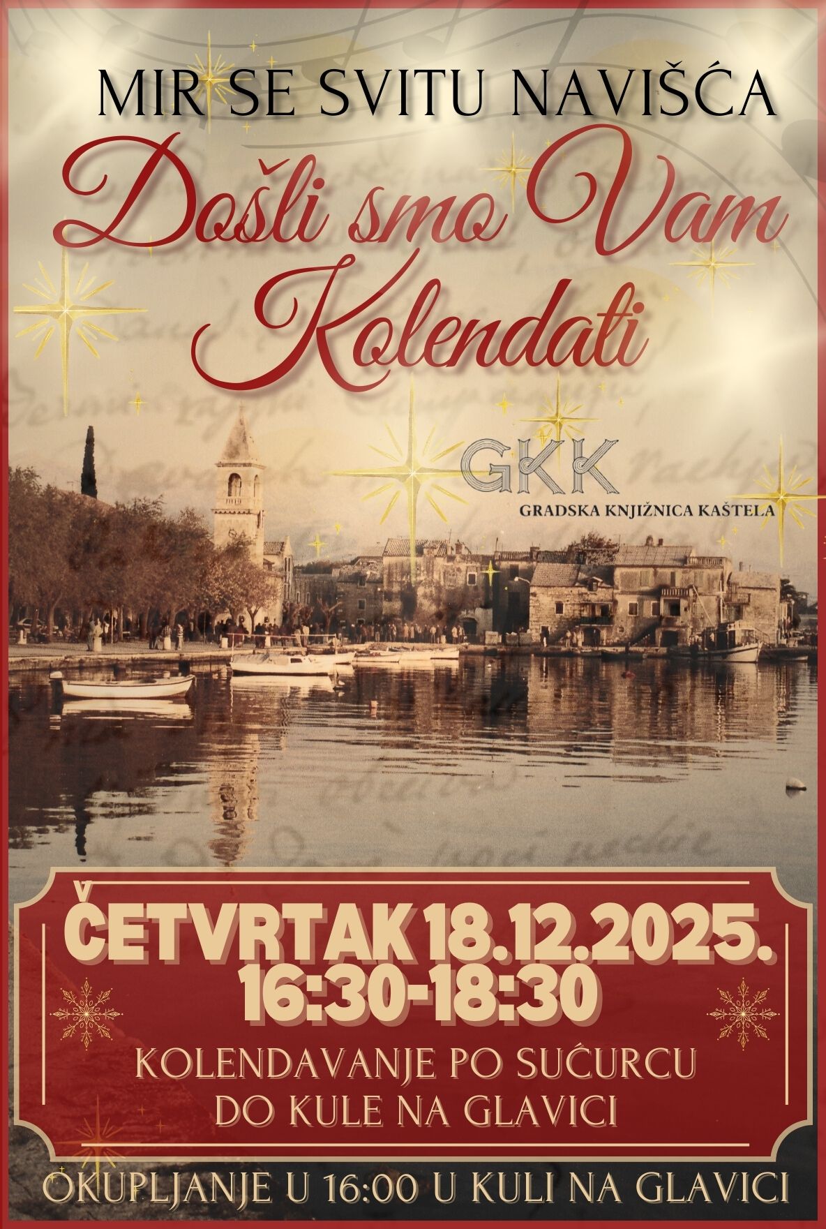 Mir se svitu navišća - došli smo Vam kolendati