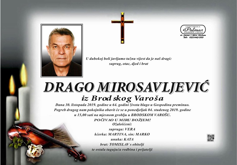 Posljednji pozdrav ratniku - Drago Mirosavljević