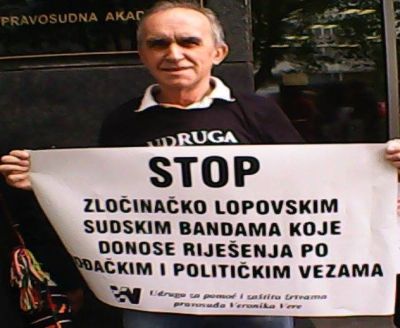 DRAGO RASPUDIĆ, PREDSJEDNIK UDRUGE ZA POMOĆ I ZAŠTITU ŽRTVAMA PRAVOSUĐA; “Moram reći da nije sve tako crno, postoje suci zbog kojih nije u redu generalizirati i prozivati sve suce, jer velik broj sudaca na hrvatskim sudovima sudi pošteno, pravedno, i ....