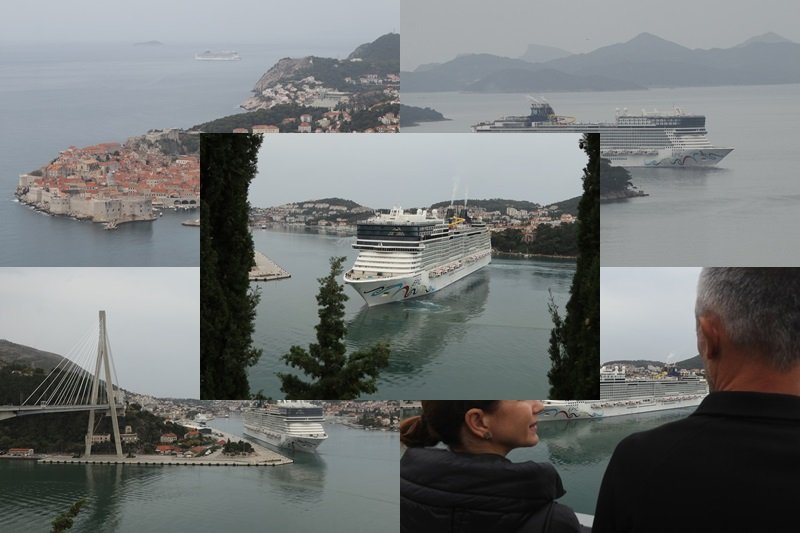 U Dubrovnik uplovio najveći brod ikad, pogledajte Norwegian Epic, luksuznu grdosiju dugačku 329 metara