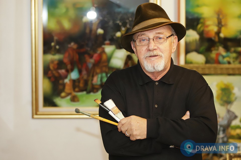 Đuro Jaković živuća je legenda naivne umjetnosti: U zlatno doba slike nam se nisu stigle sušiti pa smo ih morali stavljati na peć