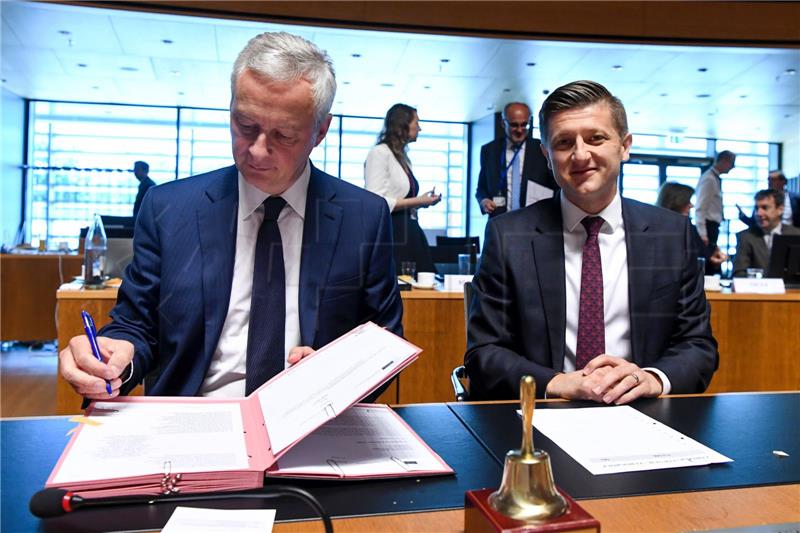 Ecofin prihvatio preporuke o spremnosti RH za euro