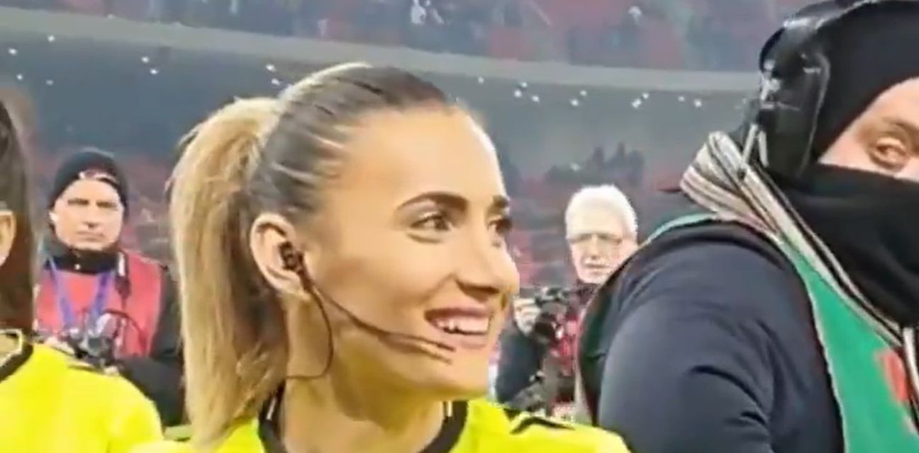 FOTO Albanska sutkinja zasjenila utakmicu Lige prvaka, svi su gledali samo nju