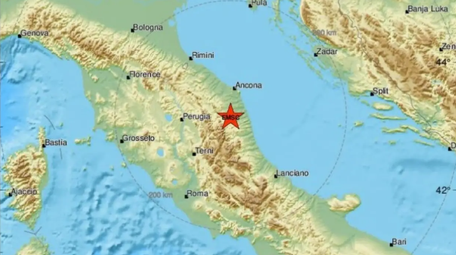 Potres magnitude 4.2 stresao Italiju: 'Dobro se osjetio...'
