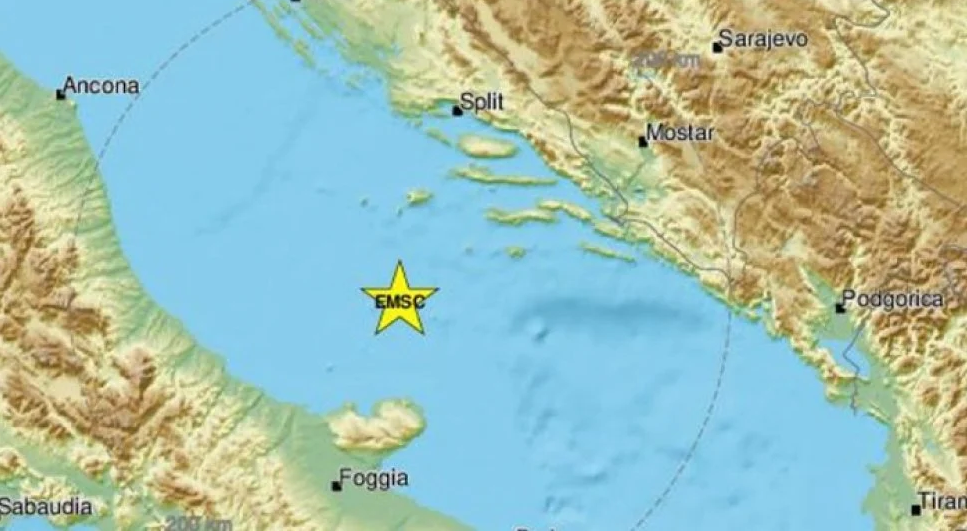 HRVATSKA SE I DALJE TRESE Snažan potres usred Jadranskog mora, osjetio se diljem Dalmacije i u Italiji!