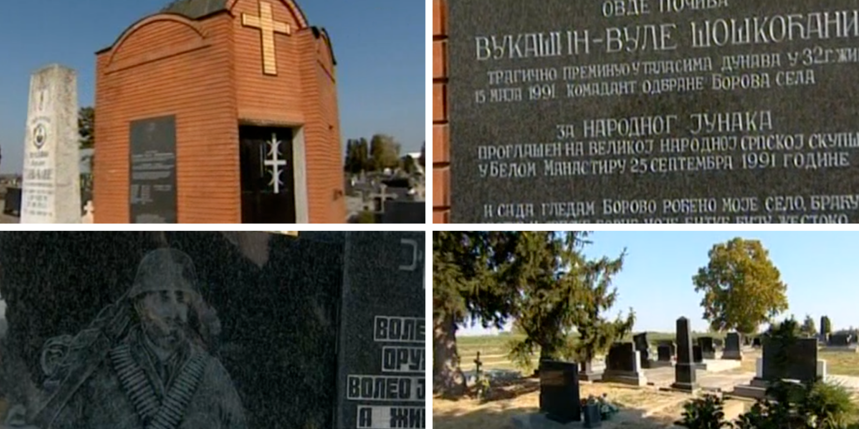 (FOTO) HRVATSKA Banovina, Vukovar krcati su četničkim spomenicima: ‘Poginuo sam i nije mi žao, za Krajinu svoj sam život dao’…Na potezu je Vada RH!