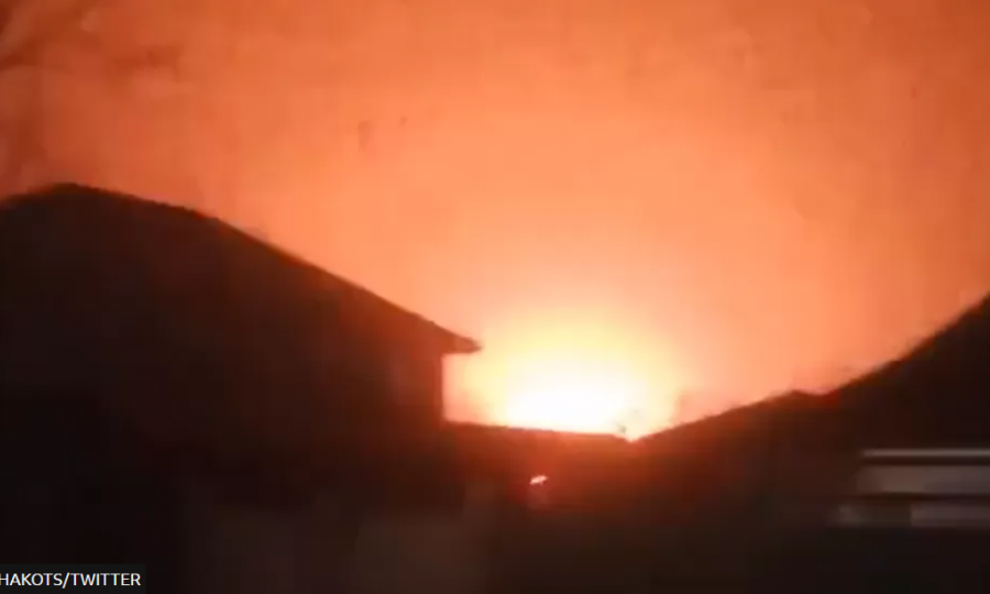EKSPLOZIJA NA KRIMU U velikoj eksploziji na Krimu uništeni ruski projektili