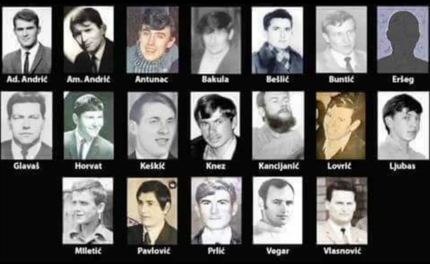 20. lipnja 1972.g. Bugojanska skupina ušla na podrućje SFRJ